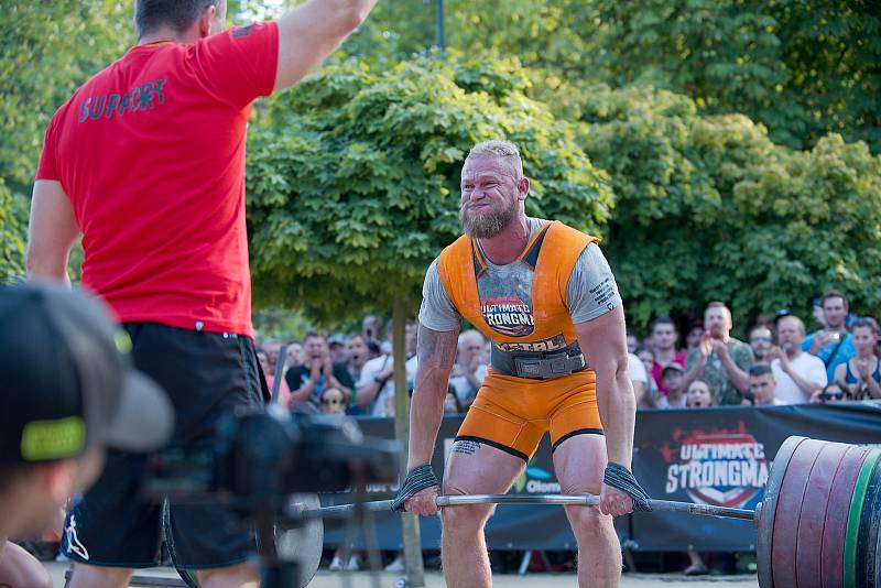 World's Ultimate Strongman Champoinship U105 kg v Přerově.