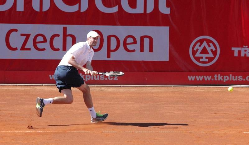 Do finále čtyřhry se na prostějovském challengeru probojovala rakouská dvojice Julian Knowle s Philippem Oswaldem proti Polákovi Mateuszovi Kowalczykovi a Igorovi Zelenayemu ze Slovenska.