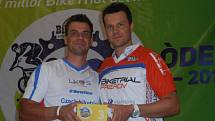 Přerovští biketrialisté v sezoně 2015. Pavel a Adam Procházkovi