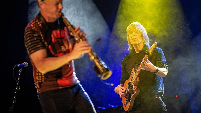 Československý jazzový festival v Přerově. Mike Stern / Bill Evans Band (USA).