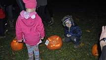 O nejkrásnější halloweenskou dýni soutěžily děti v pondělí 31. října ve venkovních prostorách Střediska volného času Atlas a Bios v Žižkově ulici v Přerově.  