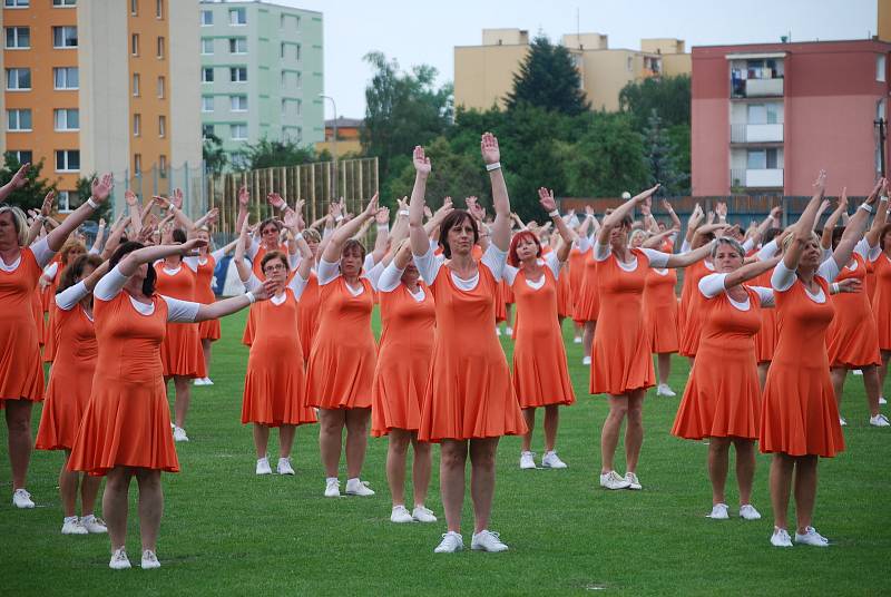 Přerov se stal v sobotu dějištěm krajského sokolského sletu, na který zavítalo na 1700 cvičenců.