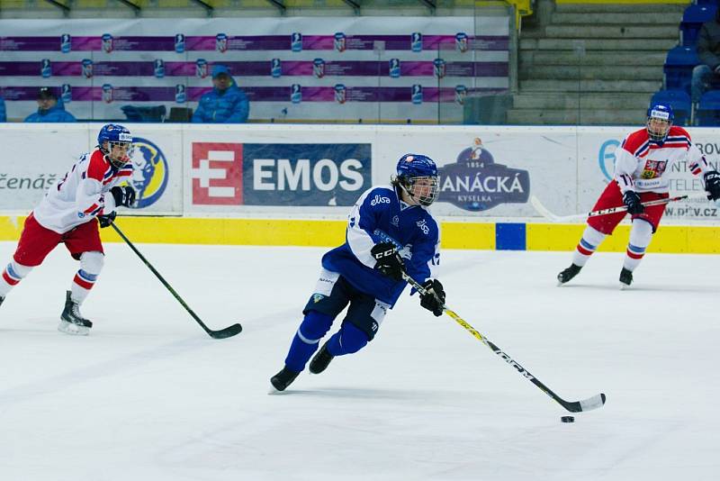 Hokej U17 v Přerově: Česko - Finsko