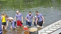 Festival dračích lodí na Laguně v Přerově