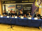 Tisková konference HC Zubr Přerov před startem sezony 2019/2020