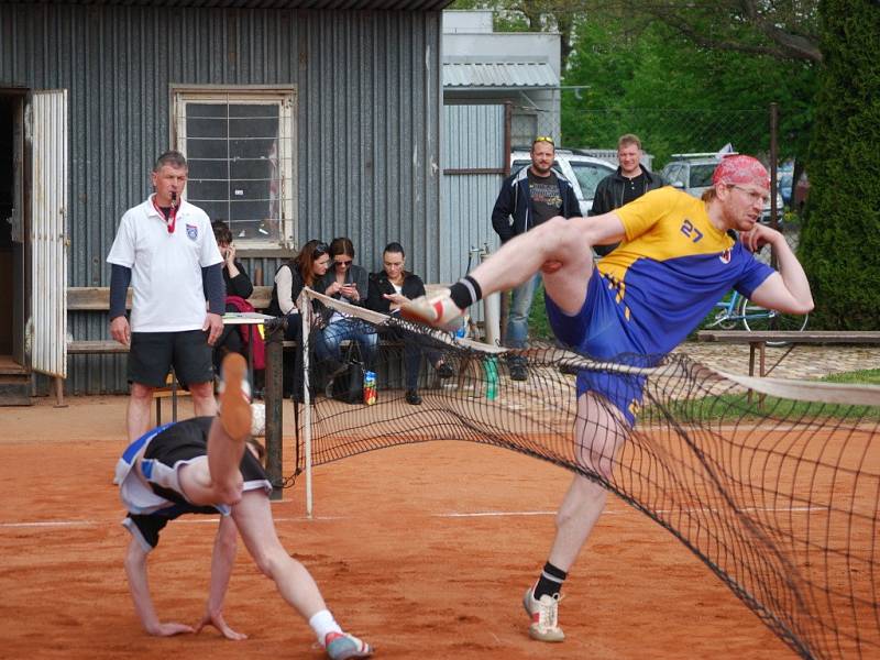 Nohejbalisté Přerova proti Prostějova