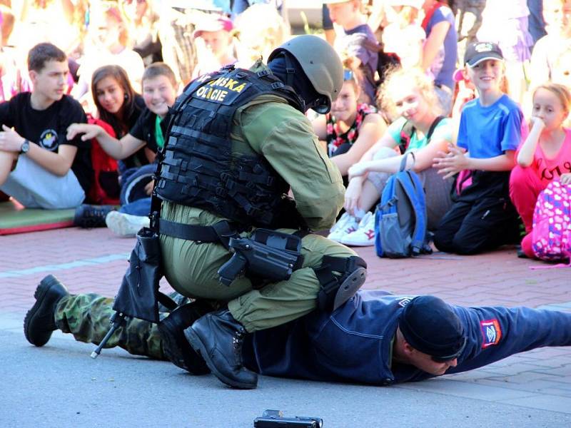 Ukázková akce Občan a bezpečnost v Přerově