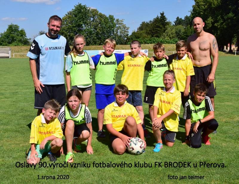 FK Brodek u Přerova mladší žáci 2020.