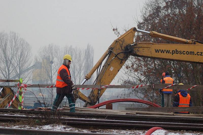 Rekonstrukce železničního mostu přes řeku Bečvu v Přerově