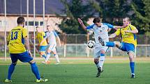 Fotbalové derby mezi domácím Přerovem a Kozlovicemi ovládla 2:1 Viktorka. Foto: Deník/Jan Pořízek