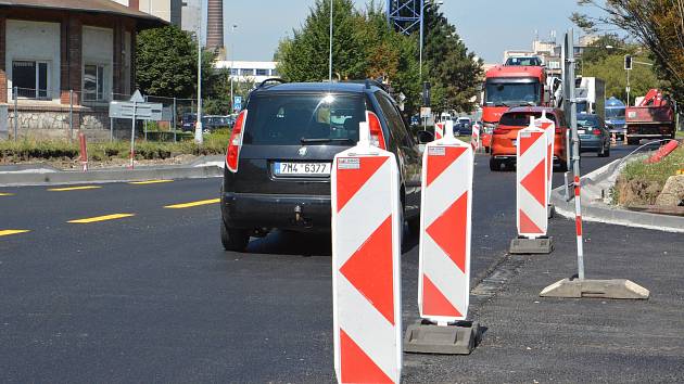 Po spuštění části průpichu se v Přerově začaly tvořit dlouhé kolony a na dopravu ve městě ve zvýšené míře dohlíží policie. Na křižovatce Velké Novosady - Kojetínská - Komenského přibylo vodorovné dopravní značení. 4. srpna 2022