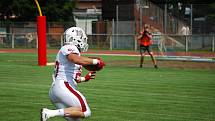 Přerovští Mamuti ve finále 2. ligy amerického fotbalu porazili Prague Black Panthers 35:0 a slavili titul.