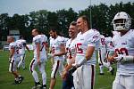 Přerovští Mamuti ve finále 2. ligy amerického fotbalu porazili Prague Black Panthers 35:0 a slavili titul.