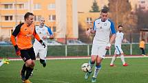 Fotbalové derby mezi domácím Přerovem a Kozlovicemi ovládla 2:1 Viktorka. Foto: Deník/Jan Pořízek