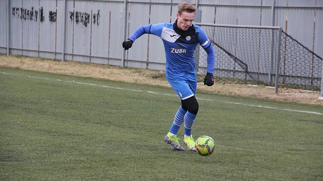 Daniel Horák v zimní přípravě 1. FC Viktorie Přerov