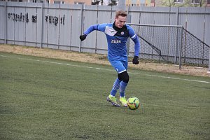 Daniel Horák v zimní přípravě 1. FC Viktorie Přerov