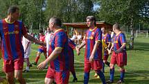V Ústí si proti místnímu výběru zahráli fotbaloví internacionálové v čele s Antonínem Panenkou.