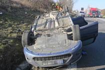 Dva zraněné si vyžádala nehoda, která se stala ve čtvrtek 2. března 2023 ráno na silnici I/47 v Jezernici.