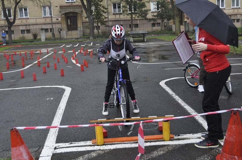 Dopravní soutěž mladých cyklistů v Přerově