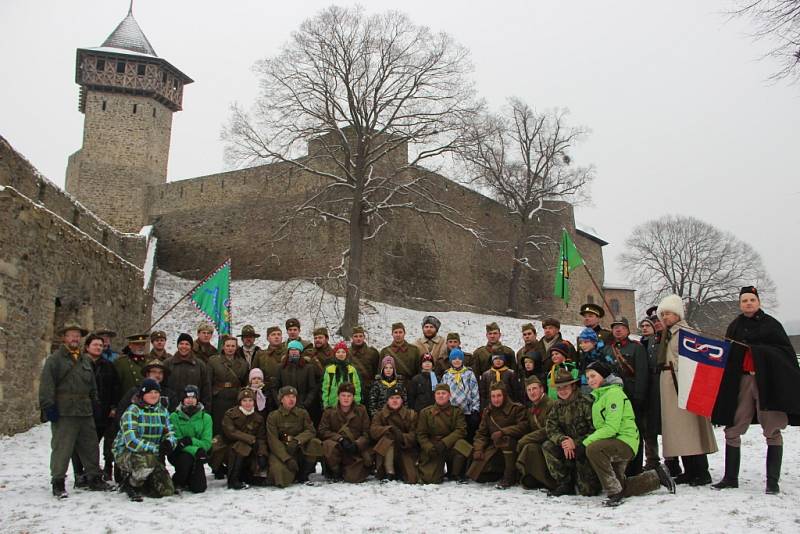 Novoroční výšlap na Helfštýn - sobota 2. ledna 2016