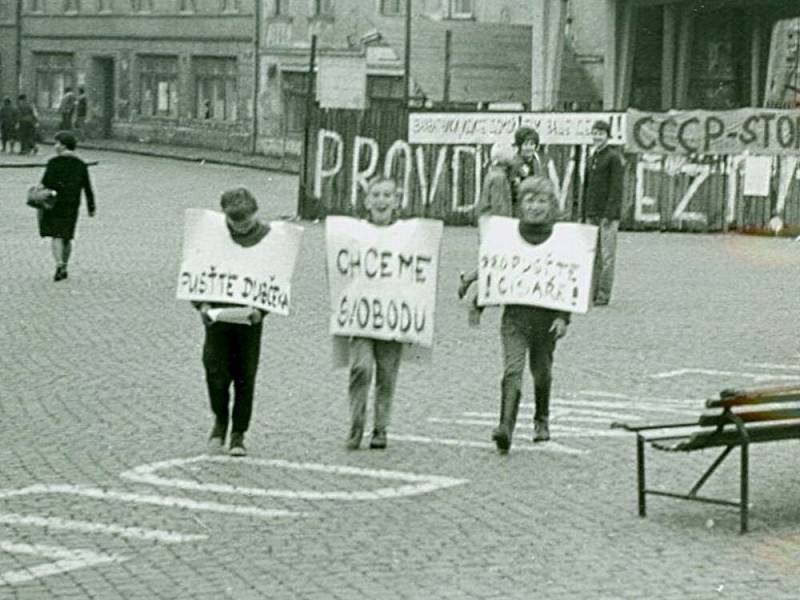 Vpád sovětských vojsk do Přerova v srpnu 1968