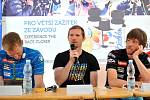 Česká biatlonová elita na návštěvě v přerovské Meoptě