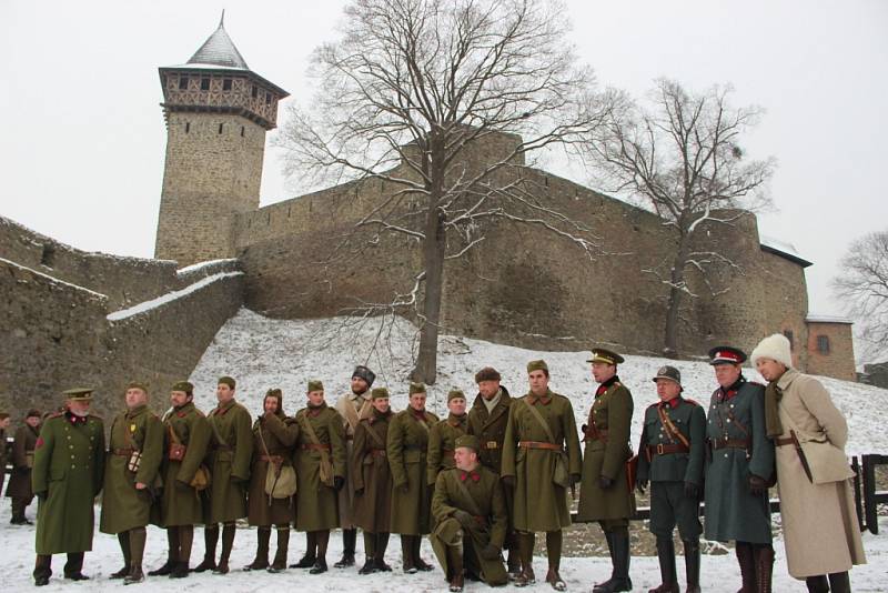 Novoroční výšlap na Helfštýn - sobota 2. ledna 2016