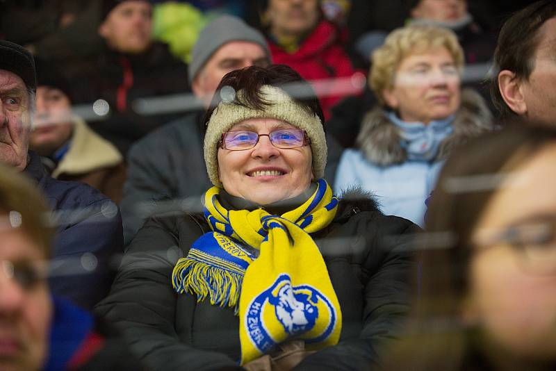 Hokejisté Přerova proti Kladnu. Nastoupil i Jaromír Jágr.