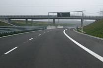 Nově otevřená dálnice D1 Lipník - Přerov. Úsek Přerov - Říkovice je stále v nedohlednu