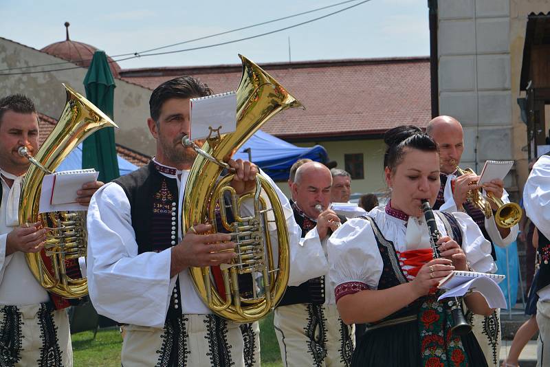 Tradiční Setkání dechových hudeb v Dřevohosticích 2019