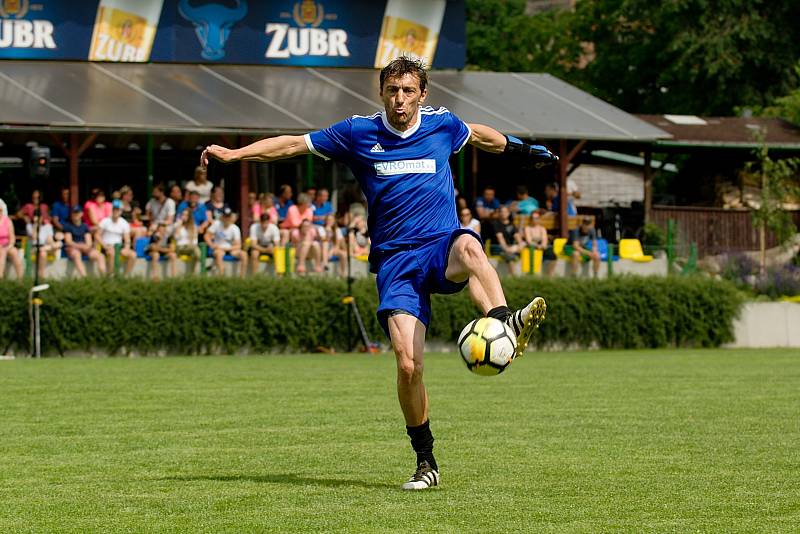 Druhý ročník benefiční akce Sportovcům na dětech záleží v Kozlovicích u Přerova