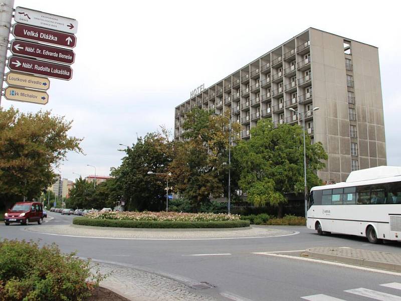 Bývalý hotel Strojař v Přerově