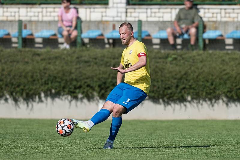 Fotbalisté Kozlovic porazili doma Nové Sady 3:2. Alex Řehák