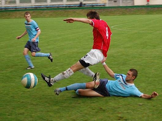 Kozlovice (v modrém). Ilustrační foto