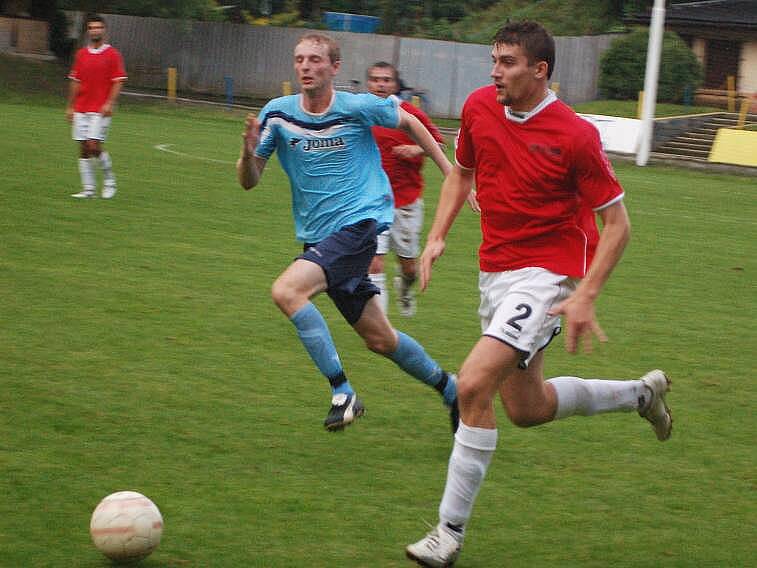 Kozlovice (v modrém) vs. Jeseník