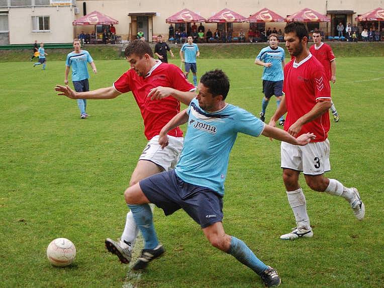 Kozlovice (v modrém) vs. Jeseník