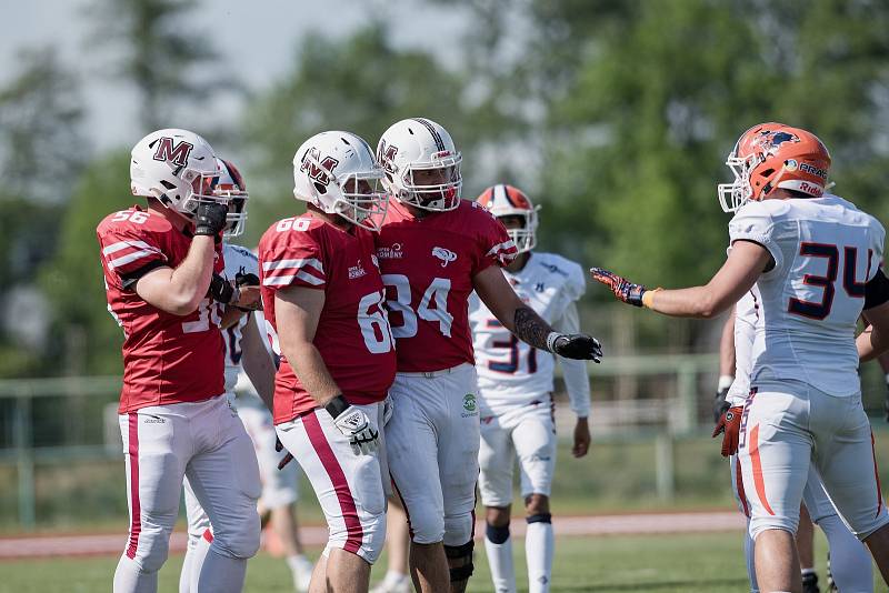 Přerov Mammoths doma jasně prohráli s Prague Lions.