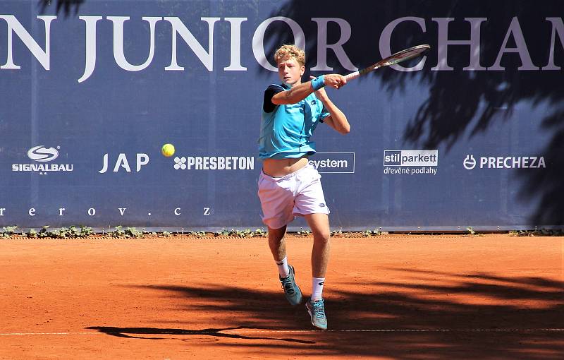 Tenisové mistrovství Evropy juniorů do 16 let v Přerově. Martin Landaluce (Španělsko)