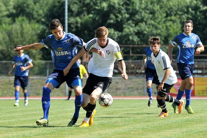 Fotbalisté Přerova v přípravě proti 1. HFK Olomouc