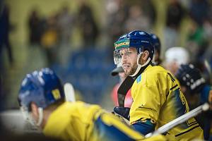 Předkolo play-off hokejové Chance ligy mezi HC Dynamo Pardubice B a HC Zubr Přerov. Druhý zápas.