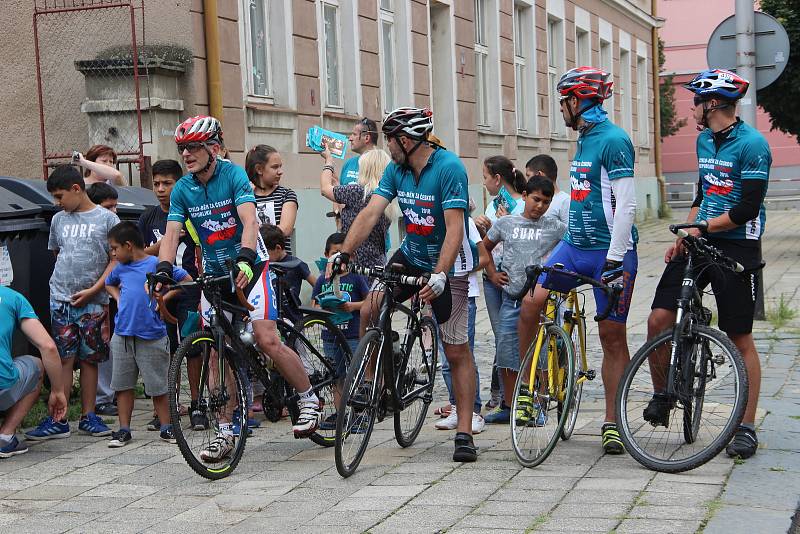 Cykloběh proti drogám v Přerově 2018