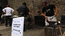 Hefaiston - celosvětové setkání uměleckých kovářů na hradě Helfštýn