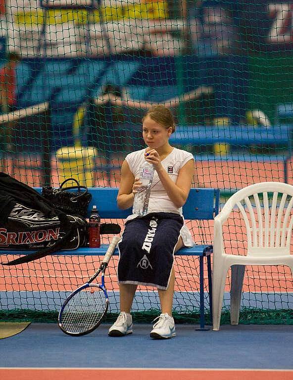 Xenie Lykinová ve finále ITF Zubr Cupu v Přerově 