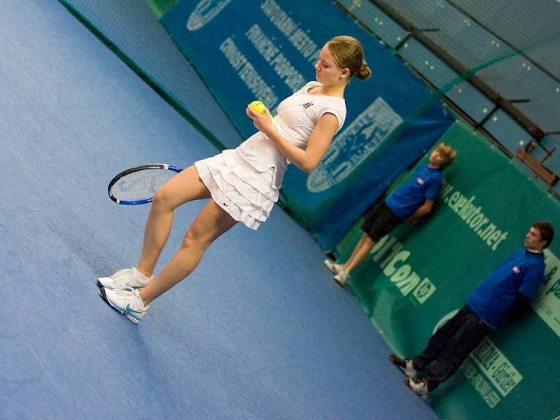 Xenie Lykinová ve finále ITF Zubr Cupu v Přerově 