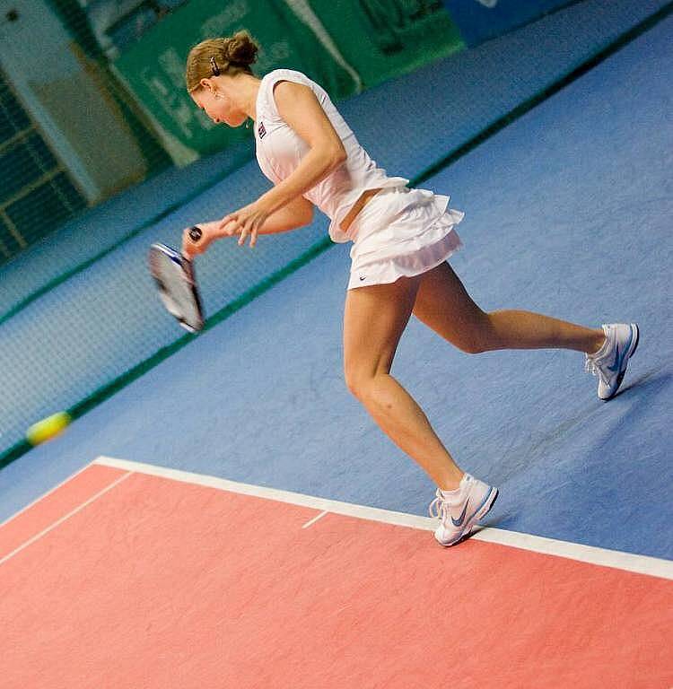 Xenie Lykinová ve finále ITF Zubr Cupu v Přerově 