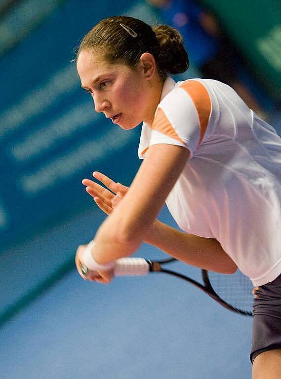 Claire Feuersteinová ve finále ITF Zubr Cupu v Přerově 