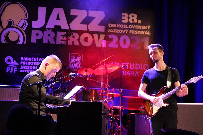 Československý jazzový festival 2021 v Přerově. První večer v Městském domě, 21. října 2021