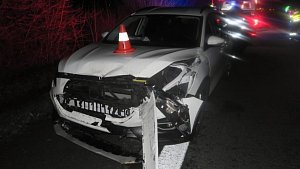 Řidiči na silnici mezi Lýskami a Přerovem zkřížil cestu divočák. Zvíře po střetu s autem uhynulo.