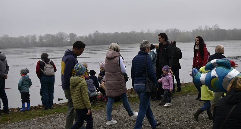 Výlov Choryňského velkého rybníka přilákal jako každoročně davy lidí. 30.1.0 2022