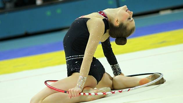 Moderní gymnastky Spartaku Přerov. Ilustrační foto